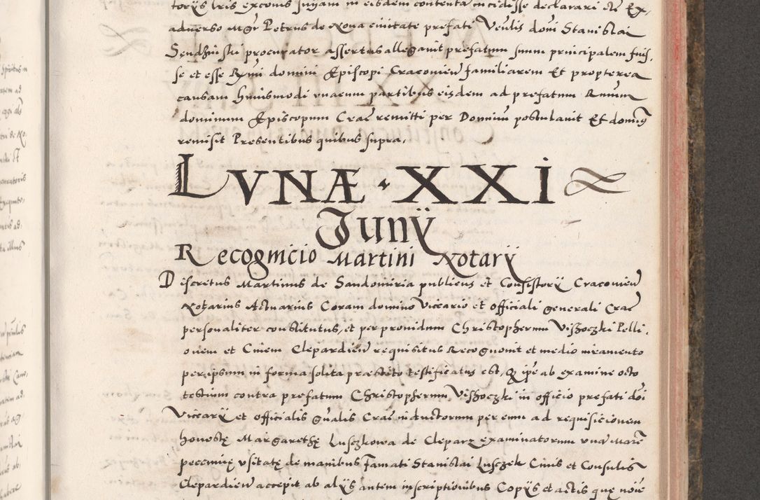 Zdjęcie nr 709 dla obiektu archiwalnego: Acta actorum causarum, sententiarum tam diffinitivarum quam interloquutoriarum, decretorum, obligationum, quietationum, constitutionum procuratorum etc. coram reverendo domino Martino Izdbienski de Russiecz archidiacono Posnaniensi, custode et in spiritualibus vicario generali Cracoviensi, ad annum Domini millesimum quingesimum sexagesimum quintum, cuius indictio octava, pontificatus Pii pape, annus sextus, continuantur