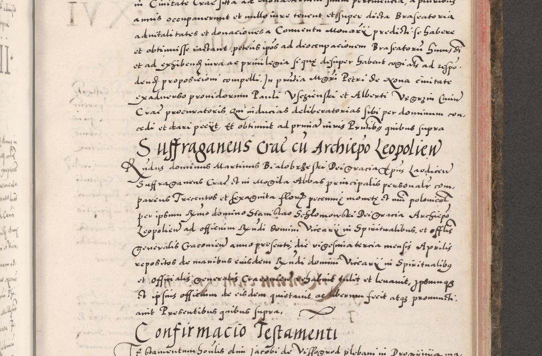 Zdjęcie nr 701 dla obiektu archiwalnego: Acta actorum causarum, sententiarum tam diffinitivarum quam interloquutoriarum, decretorum, obligationum, quietationum, constitutionum procuratorum etc. coram reverendo domino Martino Izdbienski de Russiecz archidiacono Posnaniensi, custode et in spiritualibus vicario generali Cracoviensi, ad annum Domini millesimum quingesimum sexagesimum quintum, cuius indictio octava, pontificatus Pii pape, annus sextus, continuantur