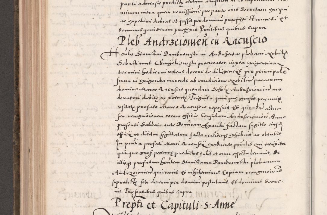 Zdjęcie nr 696 dla obiektu archiwalnego: Acta actorum causarum, sententiarum tam diffinitivarum quam interloquutoriarum, decretorum, obligationum, quietationum, constitutionum procuratorum etc. coram reverendo domino Martino Izdbienski de Russiecz archidiacono Posnaniensi, custode et in spiritualibus vicario generali Cracoviensi, ad annum Domini millesimum quingesimum sexagesimum quintum, cuius indictio octava, pontificatus Pii pape, annus sextus, continuantur