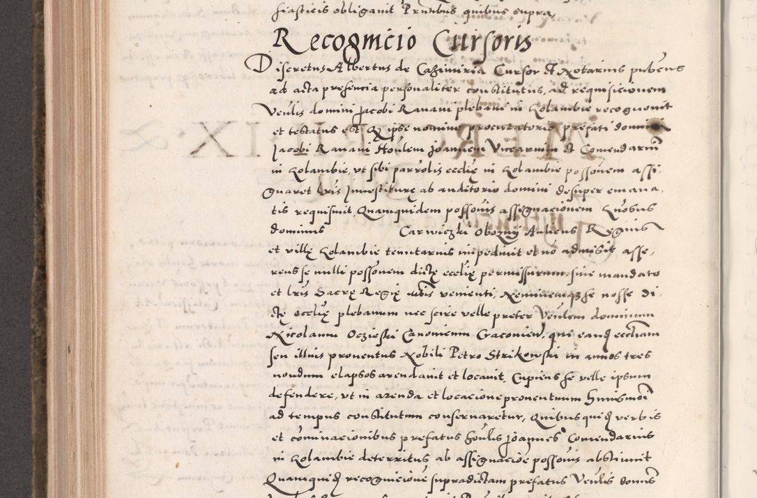 Zdjęcie nr 694 dla obiektu archiwalnego: Acta actorum causarum, sententiarum tam diffinitivarum quam interloquutoriarum, decretorum, obligationum, quietationum, constitutionum procuratorum etc. coram reverendo domino Martino Izdbienski de Russiecz archidiacono Posnaniensi, custode et in spiritualibus vicario generali Cracoviensi, ad annum Domini millesimum quingesimum sexagesimum quintum, cuius indictio octava, pontificatus Pii pape, annus sextus, continuantur
