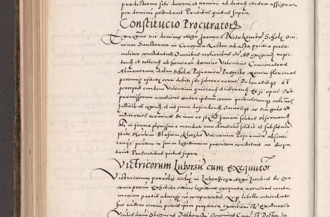 Zdjęcie nr 690 dla obiektu archiwalnego: Acta actorum causarum, sententiarum tam diffinitivarum quam interloquutoriarum, decretorum, obligationum, quietationum, constitutionum procuratorum etc. coram reverendo domino Martino Izdbienski de Russiecz archidiacono Posnaniensi, custode et in spiritualibus vicario generali Cracoviensi, ad annum Domini millesimum quingesimum sexagesimum quintum, cuius indictio octava, pontificatus Pii pape, annus sextus, continuantur