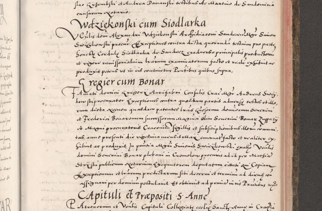 Zdjęcie nr 689 dla obiektu archiwalnego: Acta actorum causarum, sententiarum tam diffinitivarum quam interloquutoriarum, decretorum, obligationum, quietationum, constitutionum procuratorum etc. coram reverendo domino Martino Izdbienski de Russiecz archidiacono Posnaniensi, custode et in spiritualibus vicario generali Cracoviensi, ad annum Domini millesimum quingesimum sexagesimum quintum, cuius indictio octava, pontificatus Pii pape, annus sextus, continuantur