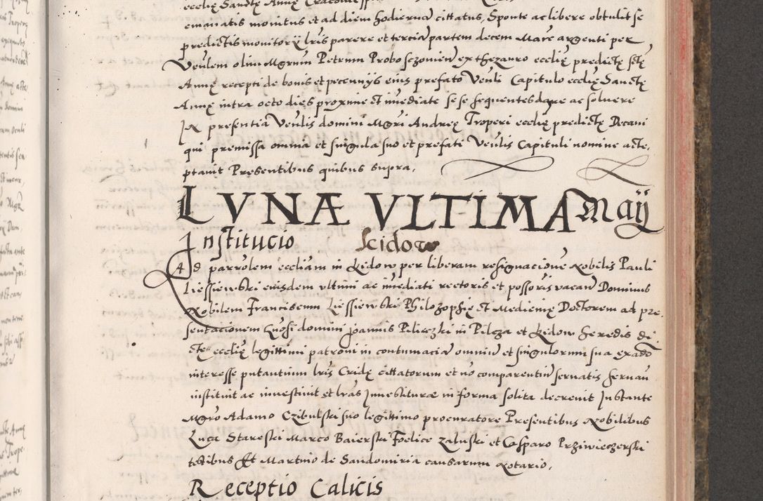 Zdjęcie nr 683 dla obiektu archiwalnego: Acta actorum causarum, sententiarum tam diffinitivarum quam interloquutoriarum, decretorum, obligationum, quietationum, constitutionum procuratorum etc. coram reverendo domino Martino Izdbienski de Russiecz archidiacono Posnaniensi, custode et in spiritualibus vicario generali Cracoviensi, ad annum Domini millesimum quingesimum sexagesimum quintum, cuius indictio octava, pontificatus Pii pape, annus sextus, continuantur