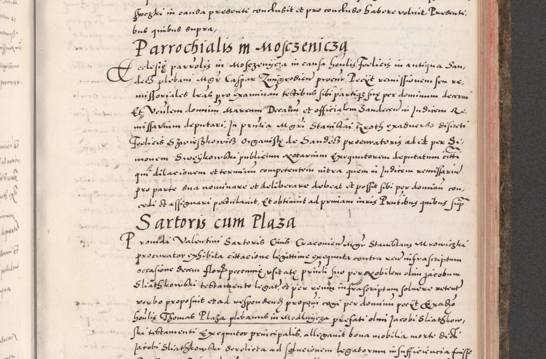 Zdjęcie nr 681 dla obiektu archiwalnego: Acta actorum causarum, sententiarum tam diffinitivarum quam interloquutoriarum, decretorum, obligationum, quietationum, constitutionum procuratorum etc. coram reverendo domino Martino Izdbienski de Russiecz archidiacono Posnaniensi, custode et in spiritualibus vicario generali Cracoviensi, ad annum Domini millesimum quingesimum sexagesimum quintum, cuius indictio octava, pontificatus Pii pape, annus sextus, continuantur