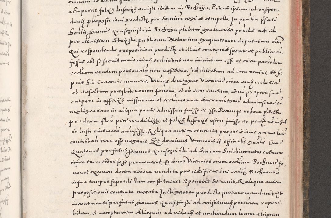 Zdjęcie nr 677 dla obiektu archiwalnego: Acta actorum causarum, sententiarum tam diffinitivarum quam interloquutoriarum, decretorum, obligationum, quietationum, constitutionum procuratorum etc. coram reverendo domino Martino Izdbienski de Russiecz archidiacono Posnaniensi, custode et in spiritualibus vicario generali Cracoviensi, ad annum Domini millesimum quingesimum sexagesimum quintum, cuius indictio octava, pontificatus Pii pape, annus sextus, continuantur