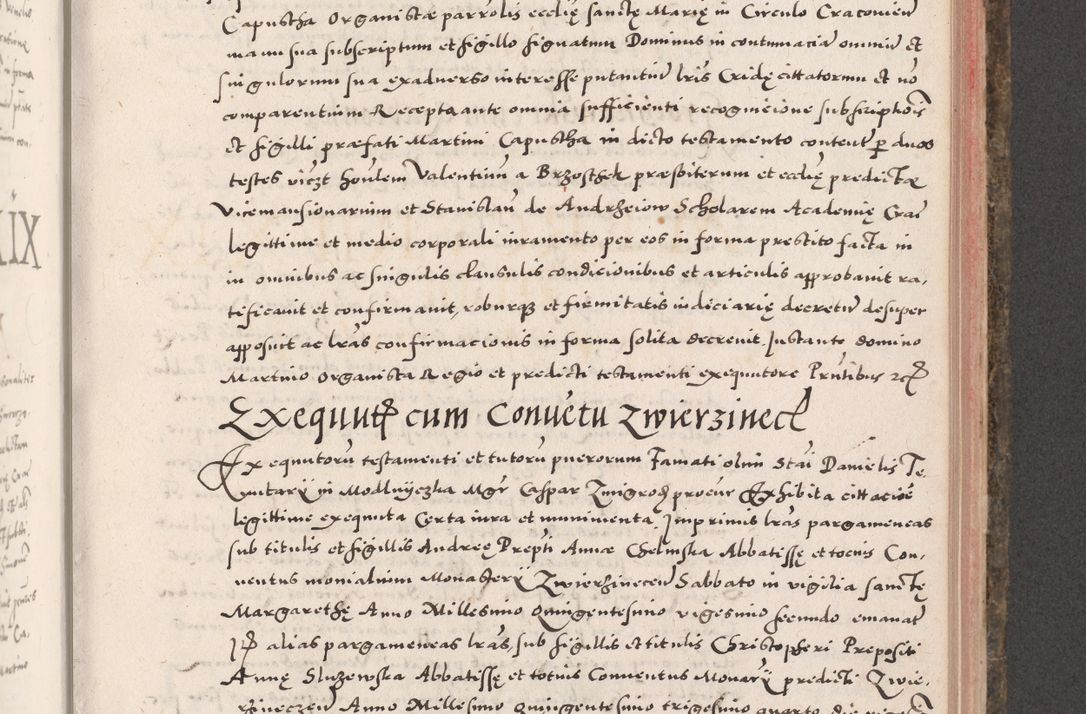 Zdjęcie nr 671 dla obiektu archiwalnego: Acta actorum causarum, sententiarum tam diffinitivarum quam interloquutoriarum, decretorum, obligationum, quietationum, constitutionum procuratorum etc. coram reverendo domino Martino Izdbienski de Russiecz archidiacono Posnaniensi, custode et in spiritualibus vicario generali Cracoviensi, ad annum Domini millesimum quingesimum sexagesimum quintum, cuius indictio octava, pontificatus Pii pape, annus sextus, continuantur
