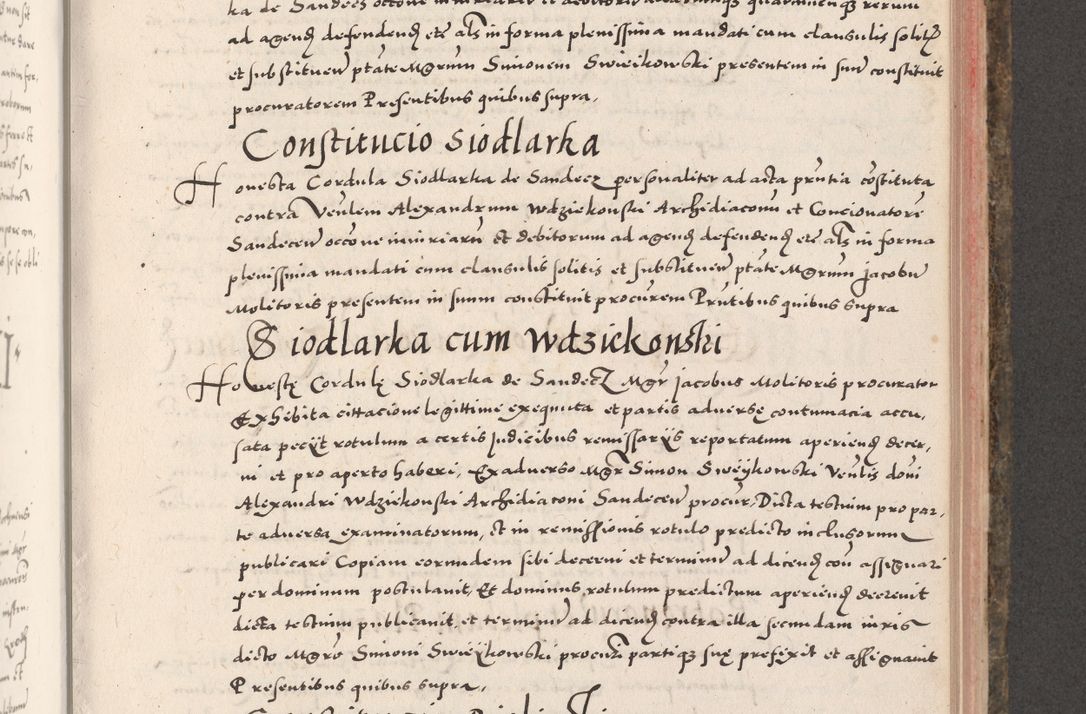 Zdjęcie nr 667 dla obiektu archiwalnego: Acta actorum causarum, sententiarum tam diffinitivarum quam interloquutoriarum, decretorum, obligationum, quietationum, constitutionum procuratorum etc. coram reverendo domino Martino Izdbienski de Russiecz archidiacono Posnaniensi, custode et in spiritualibus vicario generali Cracoviensi, ad annum Domini millesimum quingesimum sexagesimum quintum, cuius indictio octava, pontificatus Pii pape, annus sextus, continuantur