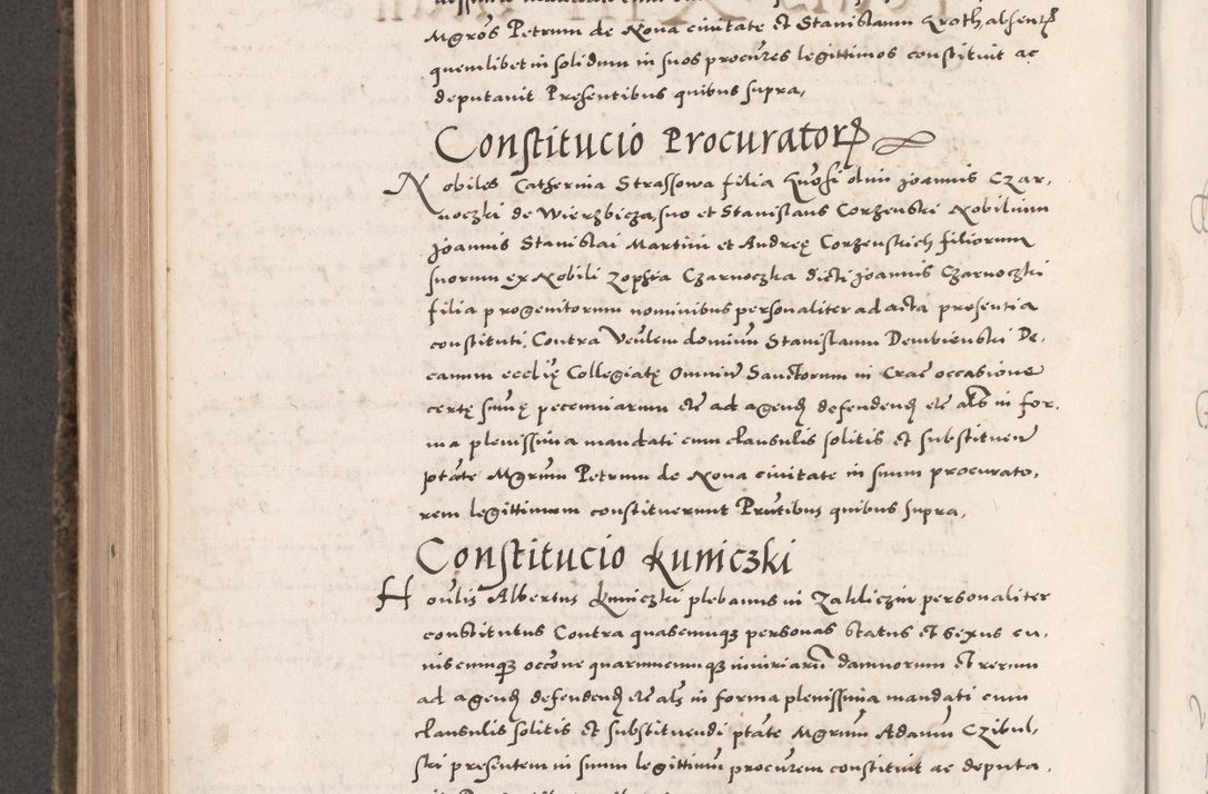 Zdjęcie nr 662 dla obiektu archiwalnego: Acta actorum causarum, sententiarum tam diffinitivarum quam interloquutoriarum, decretorum, obligationum, quietationum, constitutionum procuratorum etc. coram reverendo domino Martino Izdbienski de Russiecz archidiacono Posnaniensi, custode et in spiritualibus vicario generali Cracoviensi, ad annum Domini millesimum quingesimum sexagesimum quintum, cuius indictio octava, pontificatus Pii pape, annus sextus, continuantur