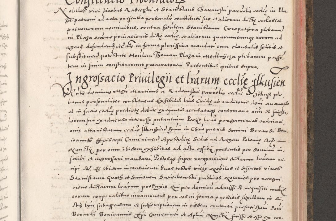 Zdjęcie nr 655 dla obiektu archiwalnego: Acta actorum causarum, sententiarum tam diffinitivarum quam interloquutoriarum, decretorum, obligationum, quietationum, constitutionum procuratorum etc. coram reverendo domino Martino Izdbienski de Russiecz archidiacono Posnaniensi, custode et in spiritualibus vicario generali Cracoviensi, ad annum Domini millesimum quingesimum sexagesimum quintum, cuius indictio octava, pontificatus Pii pape, annus sextus, continuantur