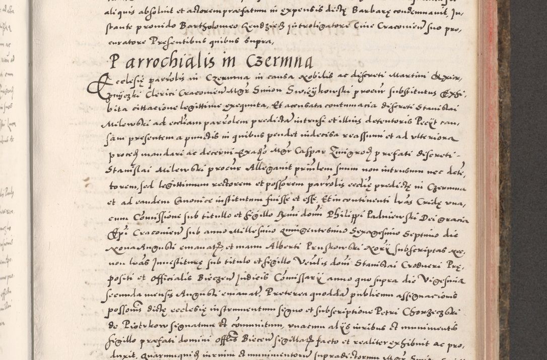 Zdjęcie nr 653 dla obiektu archiwalnego: Acta actorum causarum, sententiarum tam diffinitivarum quam interloquutoriarum, decretorum, obligationum, quietationum, constitutionum procuratorum etc. coram reverendo domino Martino Izdbienski de Russiecz archidiacono Posnaniensi, custode et in spiritualibus vicario generali Cracoviensi, ad annum Domini millesimum quingesimum sexagesimum quintum, cuius indictio octava, pontificatus Pii pape, annus sextus, continuantur