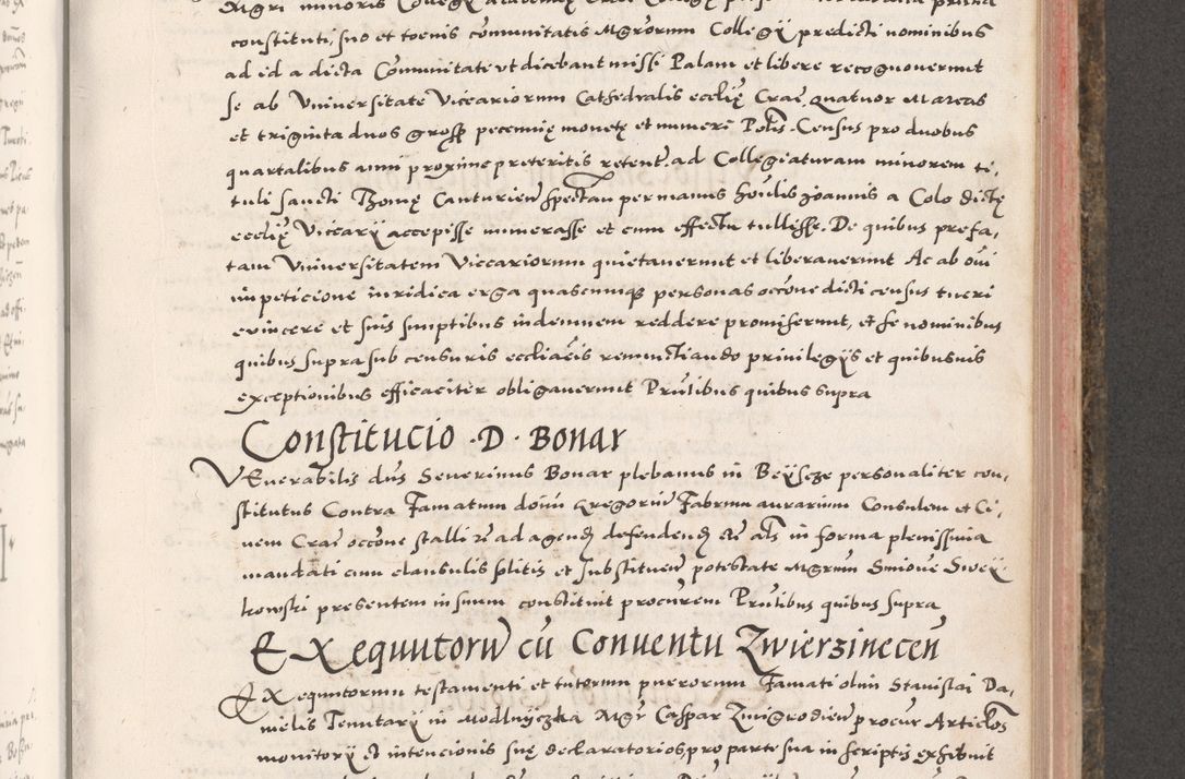 Zdjęcie nr 649 dla obiektu archiwalnego: Acta actorum causarum, sententiarum tam diffinitivarum quam interloquutoriarum, decretorum, obligationum, quietationum, constitutionum procuratorum etc. coram reverendo domino Martino Izdbienski de Russiecz archidiacono Posnaniensi, custode et in spiritualibus vicario generali Cracoviensi, ad annum Domini millesimum quingesimum sexagesimum quintum, cuius indictio octava, pontificatus Pii pape, annus sextus, continuantur