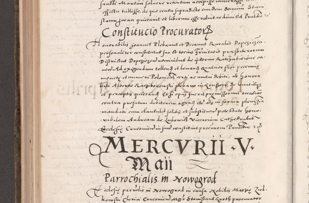Zdjęcie nr 646 dla obiektu archiwalnego: Acta actorum causarum, sententiarum tam diffinitivarum quam interloquutoriarum, decretorum, obligationum, quietationum, constitutionum procuratorum etc. coram reverendo domino Martino Izdbienski de Russiecz archidiacono Posnaniensi, custode et in spiritualibus vicario generali Cracoviensi, ad annum Domini millesimum quingesimum sexagesimum quintum, cuius indictio octava, pontificatus Pii pape, annus sextus, continuantur