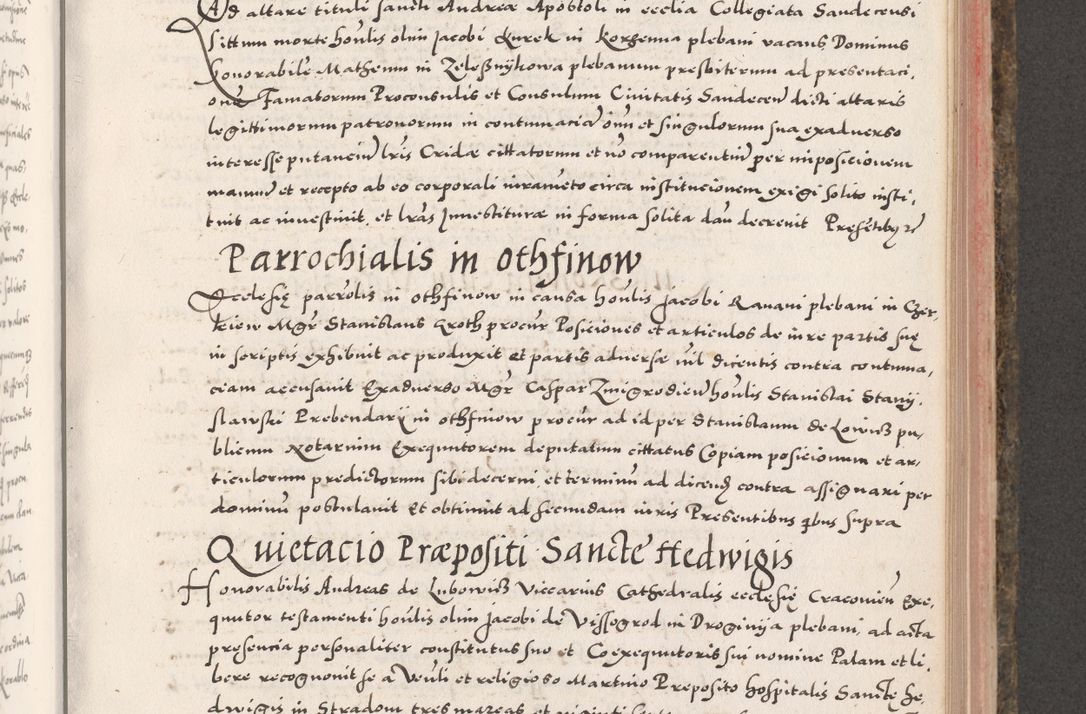 Zdjęcie nr 641 dla obiektu archiwalnego: Acta actorum causarum, sententiarum tam diffinitivarum quam interloquutoriarum, decretorum, obligationum, quietationum, constitutionum procuratorum etc. coram reverendo domino Martino Izdbienski de Russiecz archidiacono Posnaniensi, custode et in spiritualibus vicario generali Cracoviensi, ad annum Domini millesimum quingesimum sexagesimum quintum, cuius indictio octava, pontificatus Pii pape, annus sextus, continuantur