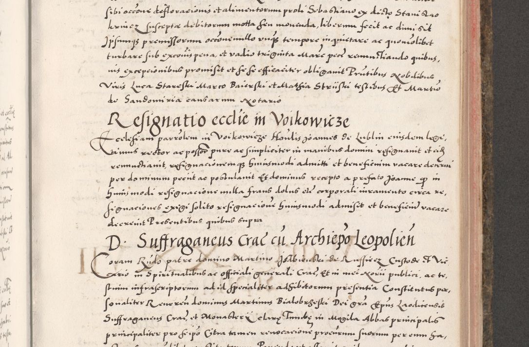 Zdjęcie nr 637 dla obiektu archiwalnego: Acta actorum causarum, sententiarum tam diffinitivarum quam interloquutoriarum, decretorum, obligationum, quietationum, constitutionum procuratorum etc. coram reverendo domino Martino Izdbienski de Russiecz archidiacono Posnaniensi, custode et in spiritualibus vicario generali Cracoviensi, ad annum Domini millesimum quingesimum sexagesimum quintum, cuius indictio octava, pontificatus Pii pape, annus sextus, continuantur