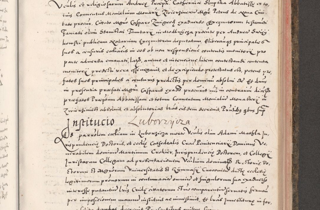 Zdjęcie nr 633 dla obiektu archiwalnego: Acta actorum causarum, sententiarum tam diffinitivarum quam interloquutoriarum, decretorum, obligationum, quietationum, constitutionum procuratorum etc. coram reverendo domino Martino Izdbienski de Russiecz archidiacono Posnaniensi, custode et in spiritualibus vicario generali Cracoviensi, ad annum Domini millesimum quingesimum sexagesimum quintum, cuius indictio octava, pontificatus Pii pape, annus sextus, continuantur