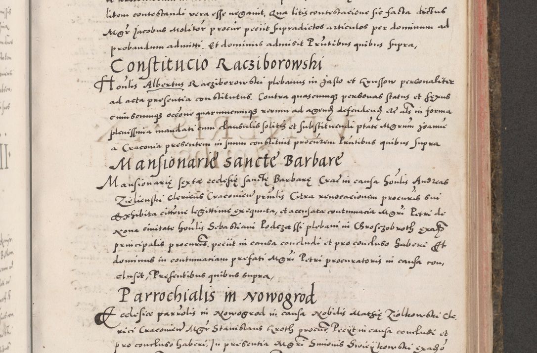 Zdjęcie nr 631 dla obiektu archiwalnego: Acta actorum causarum, sententiarum tam diffinitivarum quam interloquutoriarum, decretorum, obligationum, quietationum, constitutionum procuratorum etc. coram reverendo domino Martino Izdbienski de Russiecz archidiacono Posnaniensi, custode et in spiritualibus vicario generali Cracoviensi, ad annum Domini millesimum quingesimum sexagesimum quintum, cuius indictio octava, pontificatus Pii pape, annus sextus, continuantur