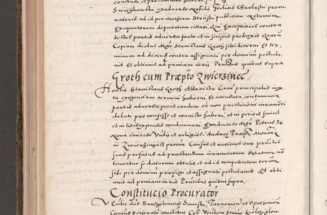 Zdjęcie nr 628 dla obiektu archiwalnego: Acta actorum causarum, sententiarum tam diffinitivarum quam interloquutoriarum, decretorum, obligationum, quietationum, constitutionum procuratorum etc. coram reverendo domino Martino Izdbienski de Russiecz archidiacono Posnaniensi, custode et in spiritualibus vicario generali Cracoviensi, ad annum Domini millesimum quingesimum sexagesimum quintum, cuius indictio octava, pontificatus Pii pape, annus sextus, continuantur