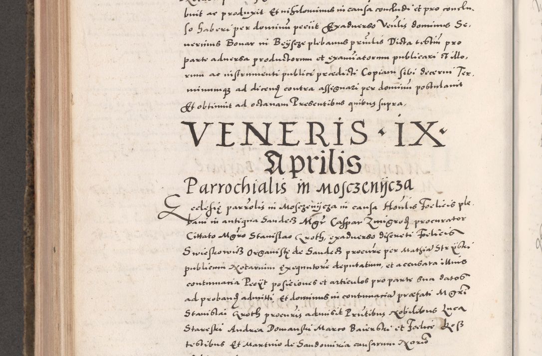 Zdjęcie nr 632 dla obiektu archiwalnego: Acta actorum causarum, sententiarum tam diffinitivarum quam interloquutoriarum, decretorum, obligationum, quietationum, constitutionum procuratorum etc. coram reverendo domino Martino Izdbienski de Russiecz archidiacono Posnaniensi, custode et in spiritualibus vicario generali Cracoviensi, ad annum Domini millesimum quingesimum sexagesimum quintum, cuius indictio octava, pontificatus Pii pape, annus sextus, continuantur