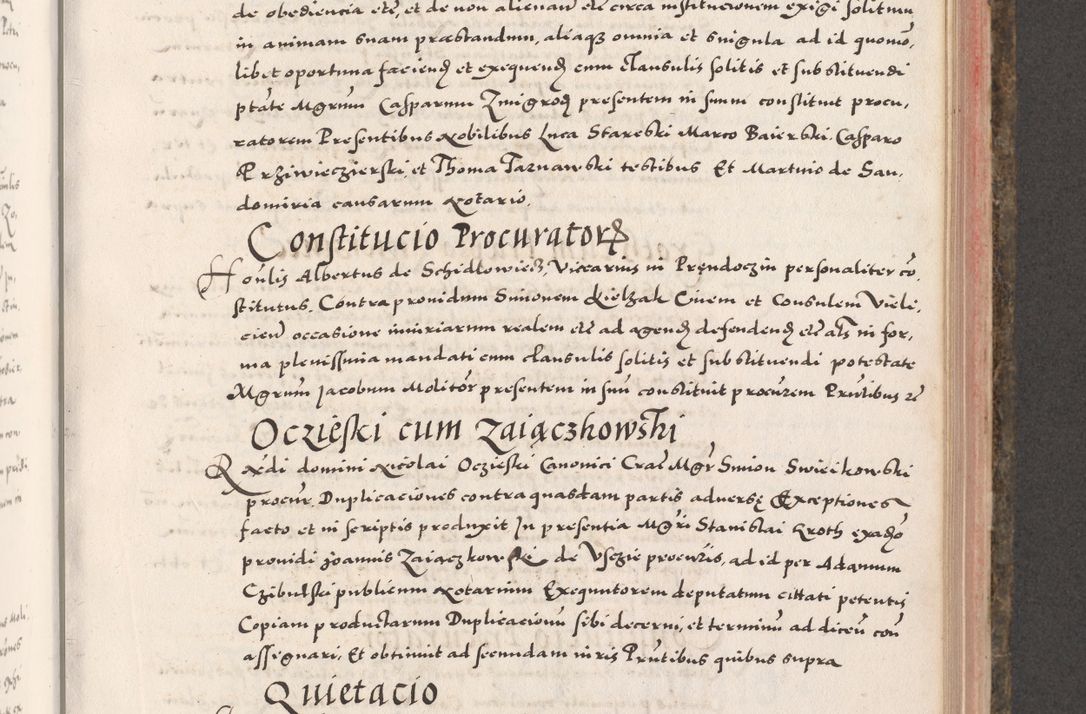 Zdjęcie nr 627 dla obiektu archiwalnego: Acta actorum causarum, sententiarum tam diffinitivarum quam interloquutoriarum, decretorum, obligationum, quietationum, constitutionum procuratorum etc. coram reverendo domino Martino Izdbienski de Russiecz archidiacono Posnaniensi, custode et in spiritualibus vicario generali Cracoviensi, ad annum Domini millesimum quingesimum sexagesimum quintum, cuius indictio octava, pontificatus Pii pape, annus sextus, continuantur