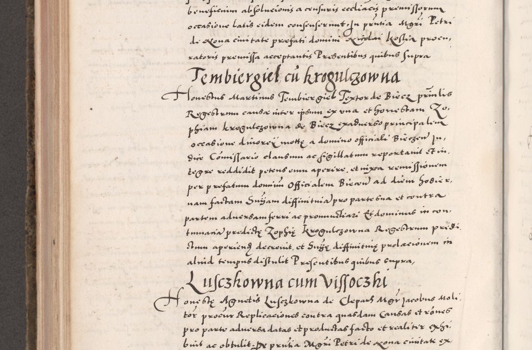 Zdjęcie nr 626 dla obiektu archiwalnego: Acta actorum causarum, sententiarum tam diffinitivarum quam interloquutoriarum, decretorum, obligationum, quietationum, constitutionum procuratorum etc. coram reverendo domino Martino Izdbienski de Russiecz archidiacono Posnaniensi, custode et in spiritualibus vicario generali Cracoviensi, ad annum Domini millesimum quingesimum sexagesimum quintum, cuius indictio octava, pontificatus Pii pape, annus sextus, continuantur
