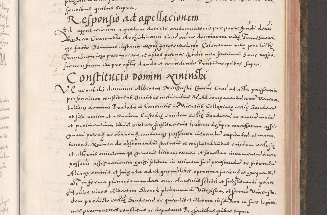 Zdjęcie nr 625 dla obiektu archiwalnego: Acta actorum causarum, sententiarum tam diffinitivarum quam interloquutoriarum, decretorum, obligationum, quietationum, constitutionum procuratorum etc. coram reverendo domino Martino Izdbienski de Russiecz archidiacono Posnaniensi, custode et in spiritualibus vicario generali Cracoviensi, ad annum Domini millesimum quingesimum sexagesimum quintum, cuius indictio octava, pontificatus Pii pape, annus sextus, continuantur