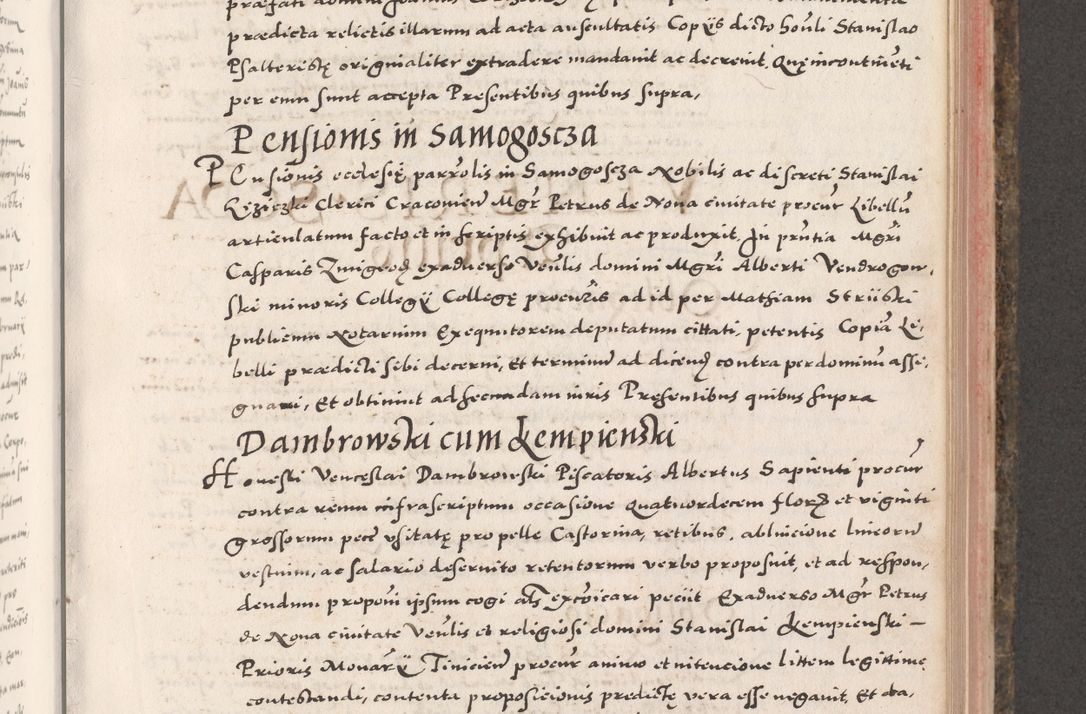 Zdjęcie nr 623 dla obiektu archiwalnego: Acta actorum causarum, sententiarum tam diffinitivarum quam interloquutoriarum, decretorum, obligationum, quietationum, constitutionum procuratorum etc. coram reverendo domino Martino Izdbienski de Russiecz archidiacono Posnaniensi, custode et in spiritualibus vicario generali Cracoviensi, ad annum Domini millesimum quingesimum sexagesimum quintum, cuius indictio octava, pontificatus Pii pape, annus sextus, continuantur
