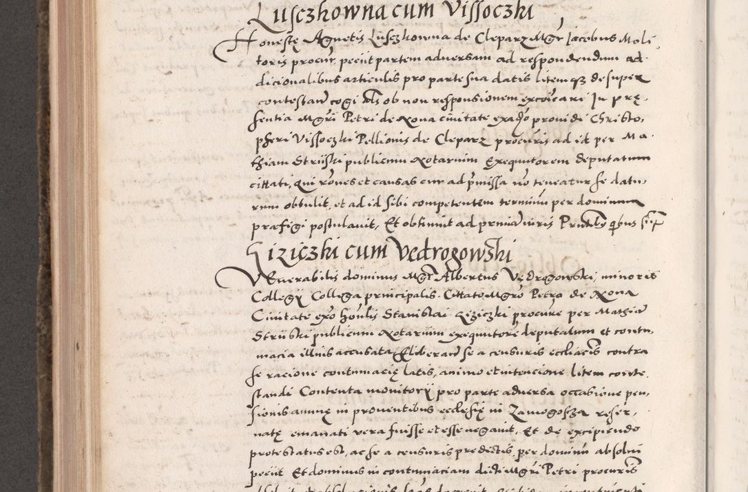 Zdjęcie nr 618 dla obiektu archiwalnego: Acta actorum causarum, sententiarum tam diffinitivarum quam interloquutoriarum, decretorum, obligationum, quietationum, constitutionum procuratorum etc. coram reverendo domino Martino Izdbienski de Russiecz archidiacono Posnaniensi, custode et in spiritualibus vicario generali Cracoviensi, ad annum Domini millesimum quingesimum sexagesimum quintum, cuius indictio octava, pontificatus Pii pape, annus sextus, continuantur