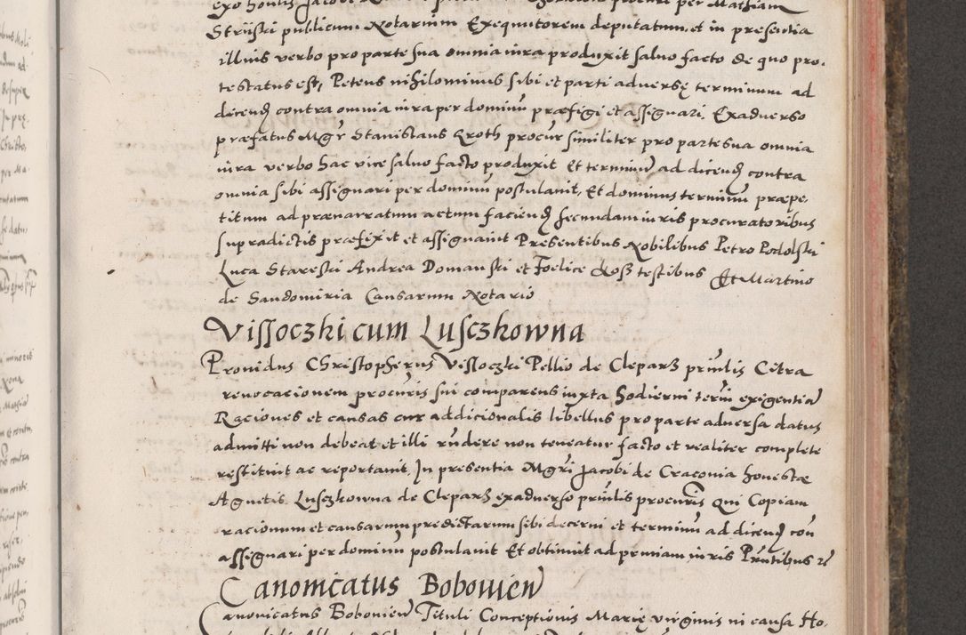 Zdjęcie nr 619 dla obiektu archiwalnego: Acta actorum causarum, sententiarum tam diffinitivarum quam interloquutoriarum, decretorum, obligationum, quietationum, constitutionum procuratorum etc. coram reverendo domino Martino Izdbienski de Russiecz archidiacono Posnaniensi, custode et in spiritualibus vicario generali Cracoviensi, ad annum Domini millesimum quingesimum sexagesimum quintum, cuius indictio octava, pontificatus Pii pape, annus sextus, continuantur