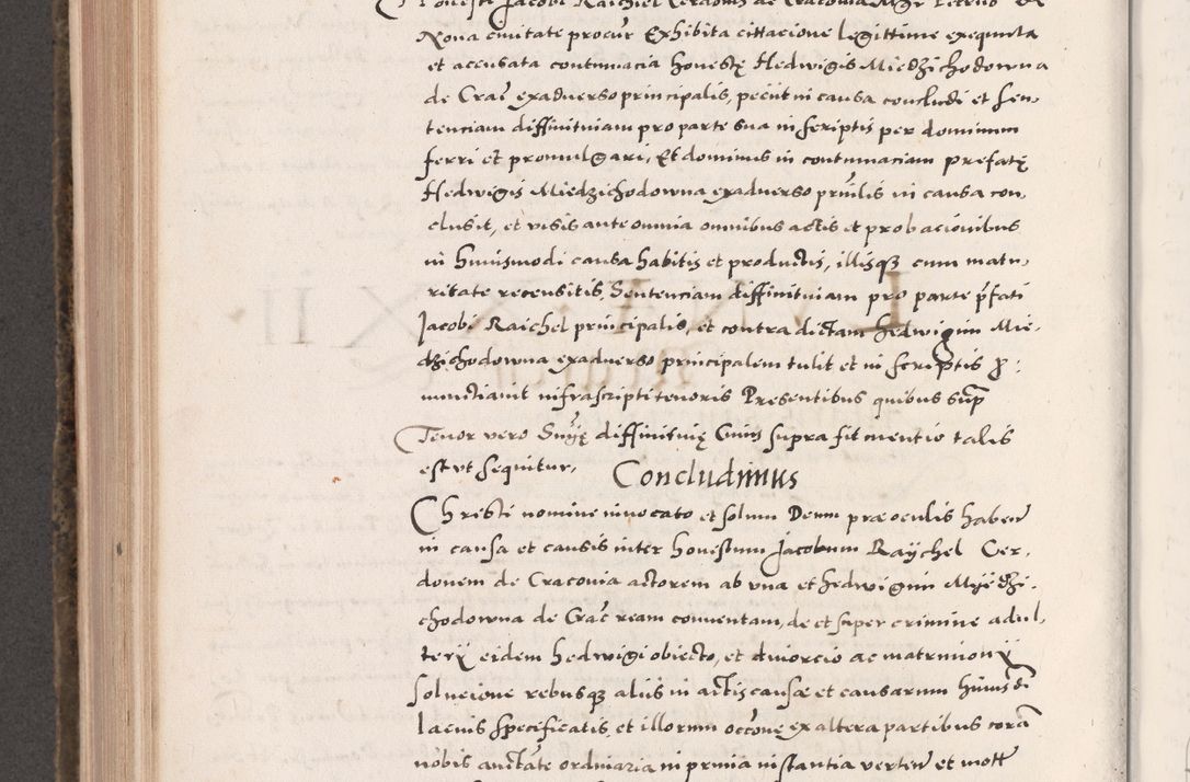 Zdjęcie nr 610 dla obiektu archiwalnego: Acta actorum causarum, sententiarum tam diffinitivarum quam interloquutoriarum, decretorum, obligationum, quietationum, constitutionum procuratorum etc. coram reverendo domino Martino Izdbienski de Russiecz archidiacono Posnaniensi, custode et in spiritualibus vicario generali Cracoviensi, ad annum Domini millesimum quingesimum sexagesimum quintum, cuius indictio octava, pontificatus Pii pape, annus sextus, continuantur