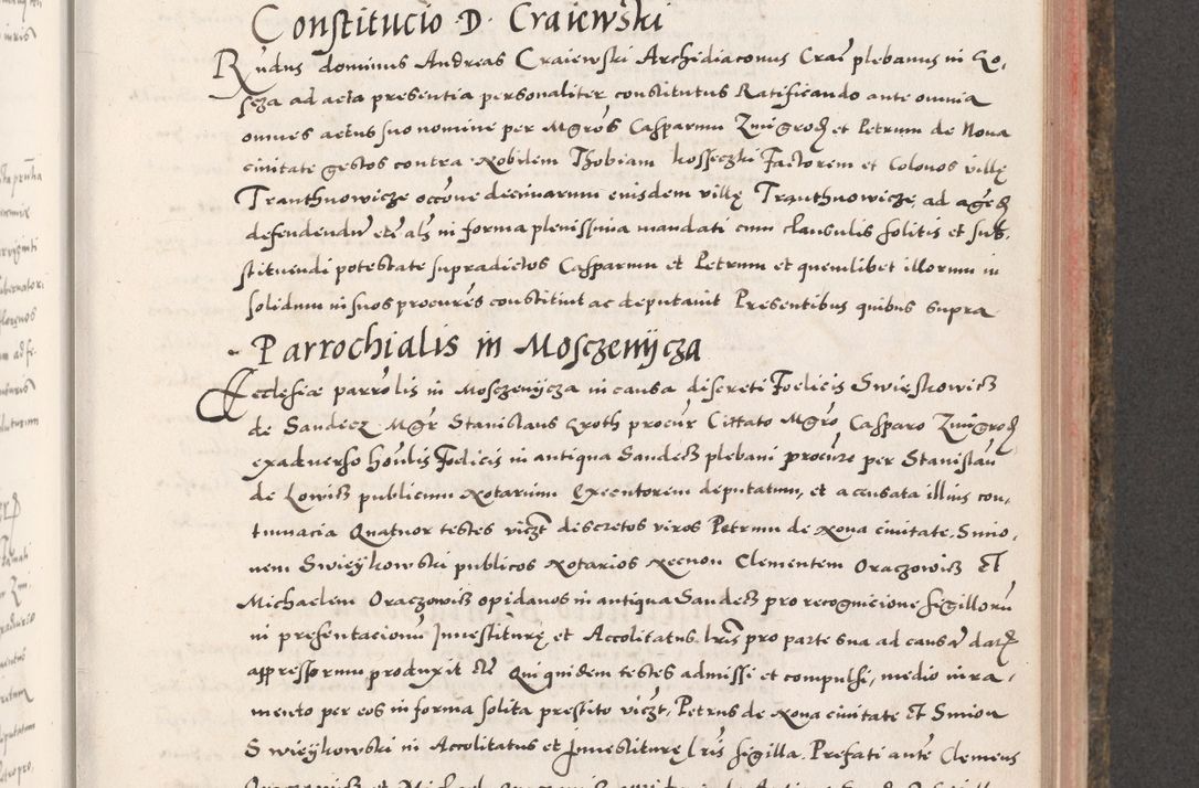 Zdjęcie nr 607 dla obiektu archiwalnego: Acta actorum causarum, sententiarum tam diffinitivarum quam interloquutoriarum, decretorum, obligationum, quietationum, constitutionum procuratorum etc. coram reverendo domino Martino Izdbienski de Russiecz archidiacono Posnaniensi, custode et in spiritualibus vicario generali Cracoviensi, ad annum Domini millesimum quingesimum sexagesimum quintum, cuius indictio octava, pontificatus Pii pape, annus sextus, continuantur