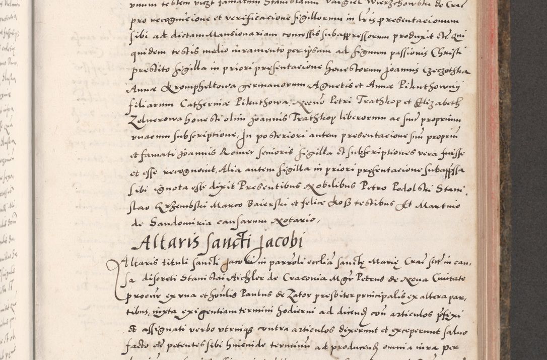 Zdjęcie nr 599 dla obiektu archiwalnego: Acta actorum causarum, sententiarum tam diffinitivarum quam interloquutoriarum, decretorum, obligationum, quietationum, constitutionum procuratorum etc. coram reverendo domino Martino Izdbienski de Russiecz archidiacono Posnaniensi, custode et in spiritualibus vicario generali Cracoviensi, ad annum Domini millesimum quingesimum sexagesimum quintum, cuius indictio octava, pontificatus Pii pape, annus sextus, continuantur
