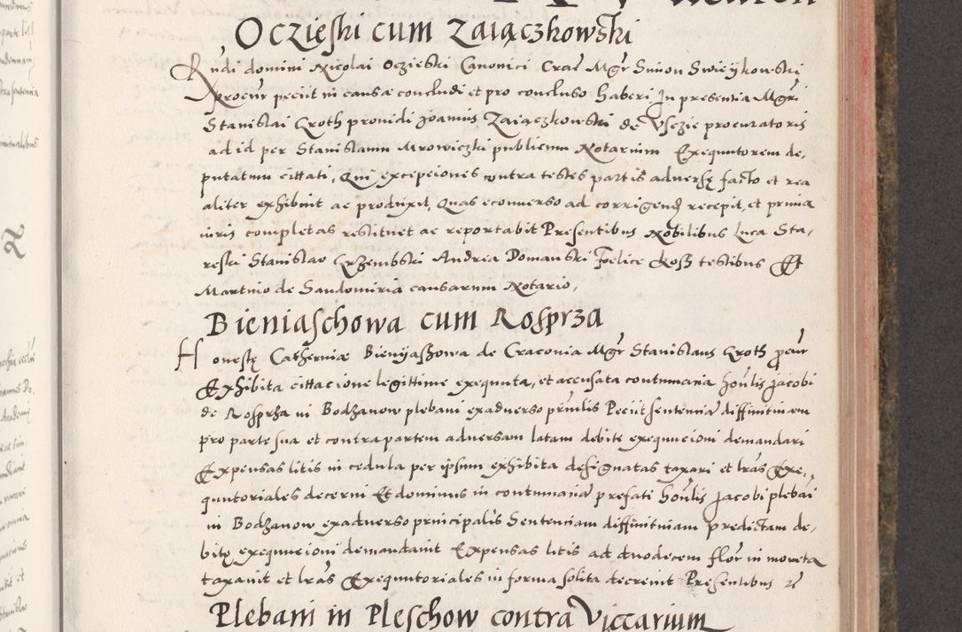 Zdjęcie nr 597 dla obiektu archiwalnego: Acta actorum causarum, sententiarum tam diffinitivarum quam interloquutoriarum, decretorum, obligationum, quietationum, constitutionum procuratorum etc. coram reverendo domino Martino Izdbienski de Russiecz archidiacono Posnaniensi, custode et in spiritualibus vicario generali Cracoviensi, ad annum Domini millesimum quingesimum sexagesimum quintum, cuius indictio octava, pontificatus Pii pape, annus sextus, continuantur