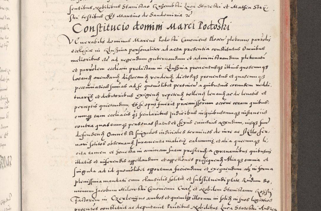 Zdjęcie nr 589 dla obiektu archiwalnego: Acta actorum causarum, sententiarum tam diffinitivarum quam interloquutoriarum, decretorum, obligationum, quietationum, constitutionum procuratorum etc. coram reverendo domino Martino Izdbienski de Russiecz archidiacono Posnaniensi, custode et in spiritualibus vicario generali Cracoviensi, ad annum Domini millesimum quingesimum sexagesimum quintum, cuius indictio octava, pontificatus Pii pape, annus sextus, continuantur