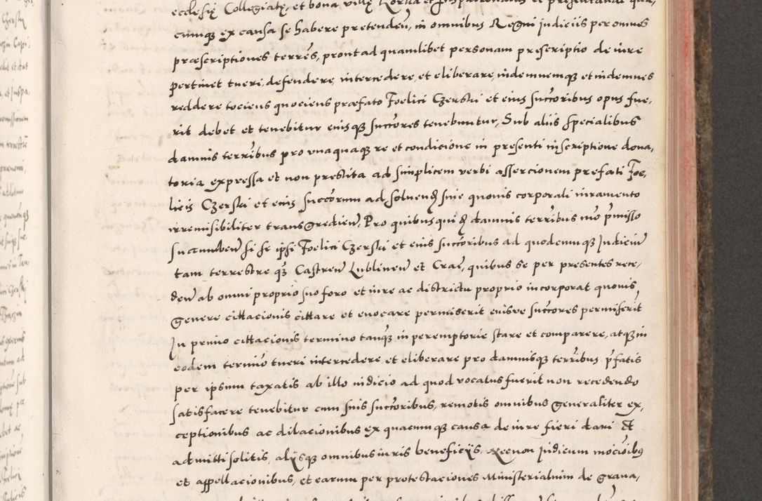 Zdjęcie nr 561 dla obiektu archiwalnego: Acta actorum causarum, sententiarum tam diffinitivarum quam interloquutoriarum, decretorum, obligationum, quietationum, constitutionum procuratorum etc. coram reverendo domino Martino Izdbienski de Russiecz archidiacono Posnaniensi, custode et in spiritualibus vicario generali Cracoviensi, ad annum Domini millesimum quingesimum sexagesimum quintum, cuius indictio octava, pontificatus Pii pape, annus sextus, continuantur