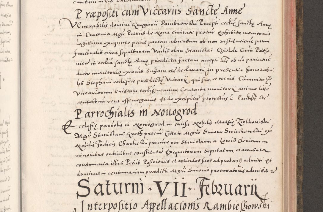 Zdjęcie nr 551 dla obiektu archiwalnego: Acta actorum causarum, sententiarum tam diffinitivarum quam interloquutoriarum, decretorum, obligationum, quietationum, constitutionum procuratorum etc. coram reverendo domino Martino Izdbienski de Russiecz archidiacono Posnaniensi, custode et in spiritualibus vicario generali Cracoviensi, ad annum Domini millesimum quingesimum sexagesimum quintum, cuius indictio octava, pontificatus Pii pape, annus sextus, continuantur