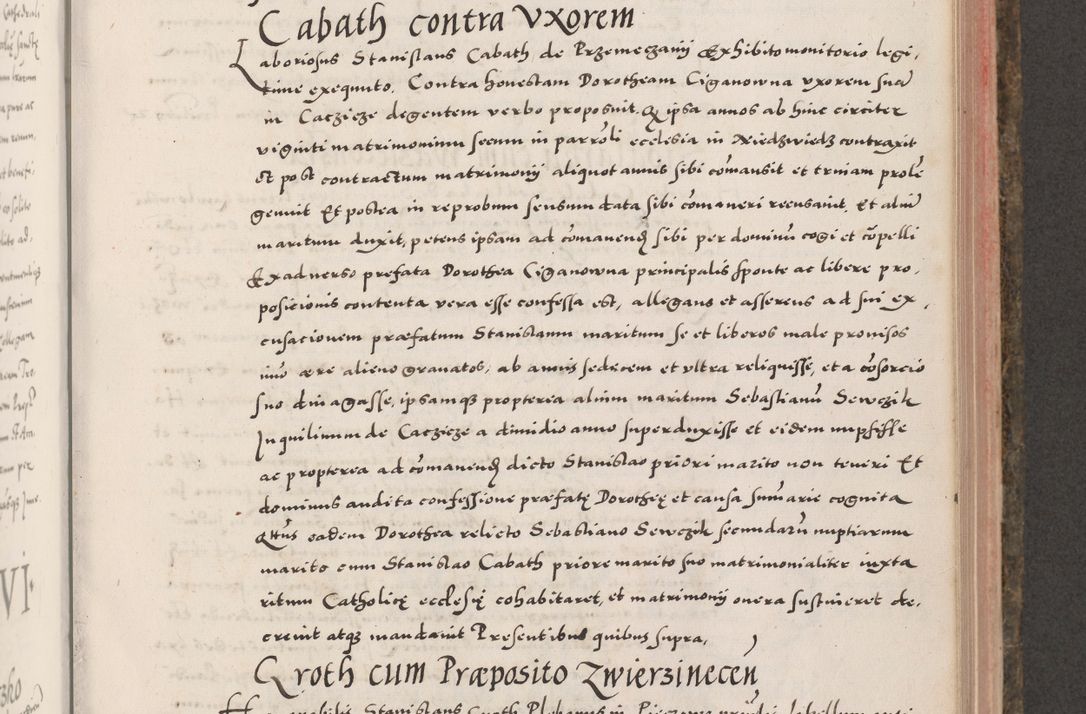 Zdjęcie nr 533 dla obiektu archiwalnego: Acta actorum causarum, sententiarum tam diffinitivarum quam interloquutoriarum, decretorum, obligationum, quietationum, constitutionum procuratorum etc. coram reverendo domino Martino Izdbienski de Russiecz archidiacono Posnaniensi, custode et in spiritualibus vicario generali Cracoviensi, ad annum Domini millesimum quingesimum sexagesimum quintum, cuius indictio octava, pontificatus Pii pape, annus sextus, continuantur