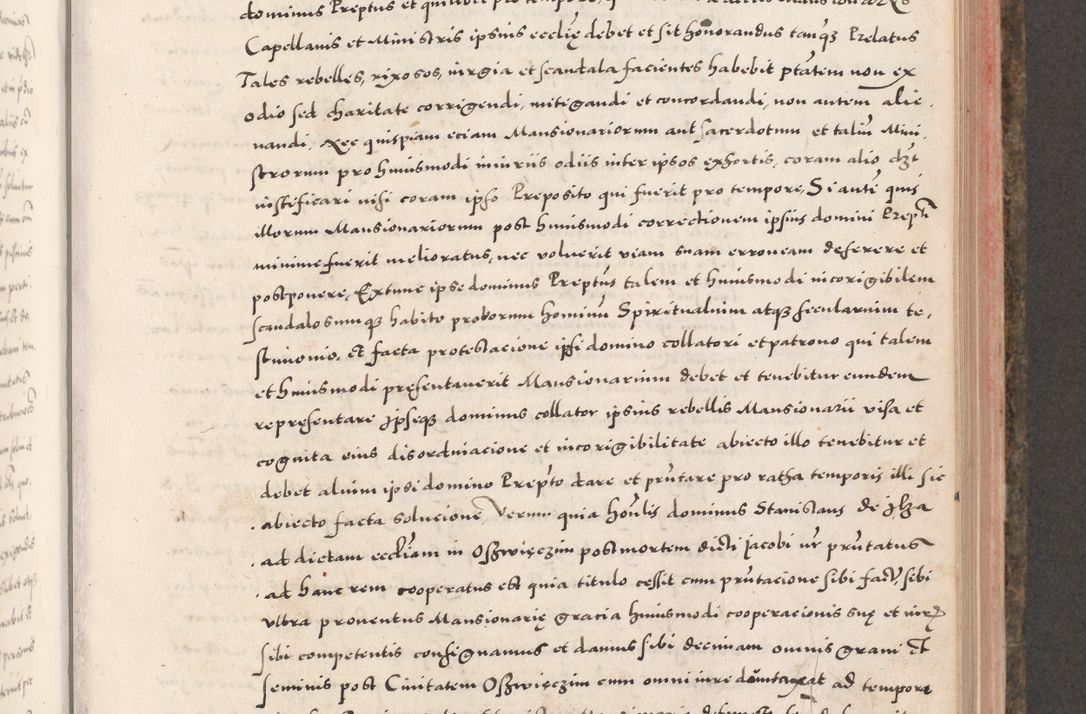 Zdjęcie nr 527 dla obiektu archiwalnego: Acta actorum causarum, sententiarum tam diffinitivarum quam interloquutoriarum, decretorum, obligationum, quietationum, constitutionum procuratorum etc. coram reverendo domino Martino Izdbienski de Russiecz archidiacono Posnaniensi, custode et in spiritualibus vicario generali Cracoviensi, ad annum Domini millesimum quingesimum sexagesimum quintum, cuius indictio octava, pontificatus Pii pape, annus sextus, continuantur