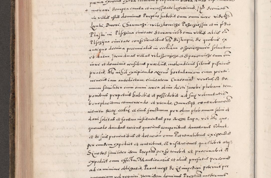 Zdjęcie nr 526 dla obiektu archiwalnego: Acta actorum causarum, sententiarum tam diffinitivarum quam interloquutoriarum, decretorum, obligationum, quietationum, constitutionum procuratorum etc. coram reverendo domino Martino Izdbienski de Russiecz archidiacono Posnaniensi, custode et in spiritualibus vicario generali Cracoviensi, ad annum Domini millesimum quingesimum sexagesimum quintum, cuius indictio octava, pontificatus Pii pape, annus sextus, continuantur