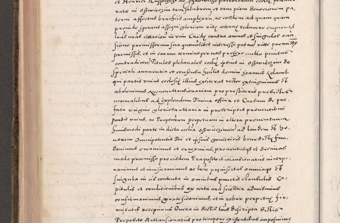 Zdjęcie nr 530 dla obiektu archiwalnego: Acta actorum causarum, sententiarum tam diffinitivarum quam interloquutoriarum, decretorum, obligationum, quietationum, constitutionum procuratorum etc. coram reverendo domino Martino Izdbienski de Russiecz archidiacono Posnaniensi, custode et in spiritualibus vicario generali Cracoviensi, ad annum Domini millesimum quingesimum sexagesimum quintum, cuius indictio octava, pontificatus Pii pape, annus sextus, continuantur