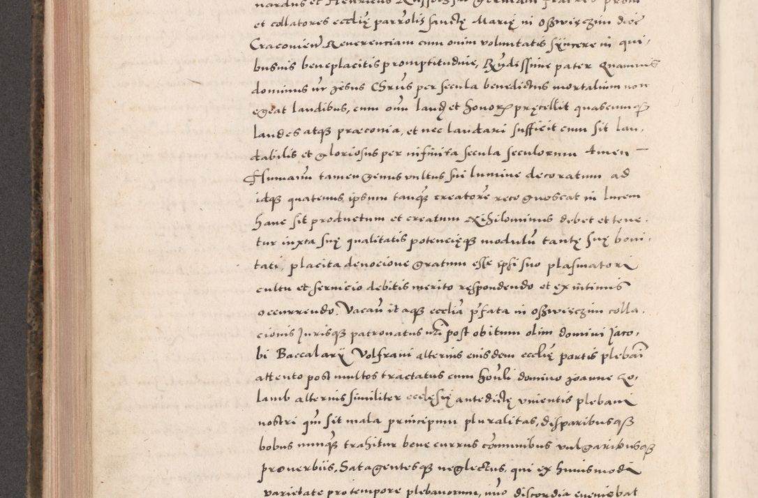 Zdjęcie nr 522 dla obiektu archiwalnego: Acta actorum causarum, sententiarum tam diffinitivarum quam interloquutoriarum, decretorum, obligationum, quietationum, constitutionum procuratorum etc. coram reverendo domino Martino Izdbienski de Russiecz archidiacono Posnaniensi, custode et in spiritualibus vicario generali Cracoviensi, ad annum Domini millesimum quingesimum sexagesimum quintum, cuius indictio octava, pontificatus Pii pape, annus sextus, continuantur