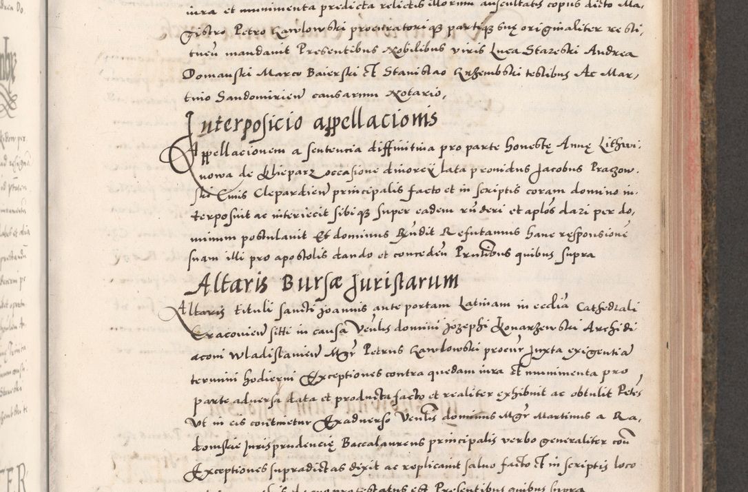 Zdjęcie nr 485 dla obiektu archiwalnego: Acta actorum causarum, sententiarum tam diffinitivarum quam interloquutoriarum, decretorum, obligationum, quietationum, constitutionum procuratorum etc. coram reverendo domino Martino Izdbienski de Russiecz archidiacono Posnaniensi, custode et in spiritualibus vicario generali Cracoviensi, ad annum Domini millesimum quingesimum sexagesimum quintum, cuius indictio octava, pontificatus Pii pape, annus sextus, continuantur
