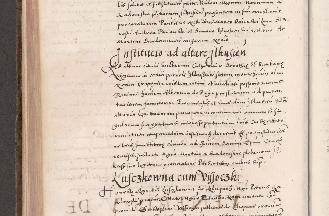 Zdjęcie nr 488 dla obiektu archiwalnego: Acta actorum causarum, sententiarum tam diffinitivarum quam interloquutoriarum, decretorum, obligationum, quietationum, constitutionum procuratorum etc. coram reverendo domino Martino Izdbienski de Russiecz archidiacono Posnaniensi, custode et in spiritualibus vicario generali Cracoviensi, ad annum Domini millesimum quingesimum sexagesimum quintum, cuius indictio octava, pontificatus Pii pape, annus sextus, continuantur