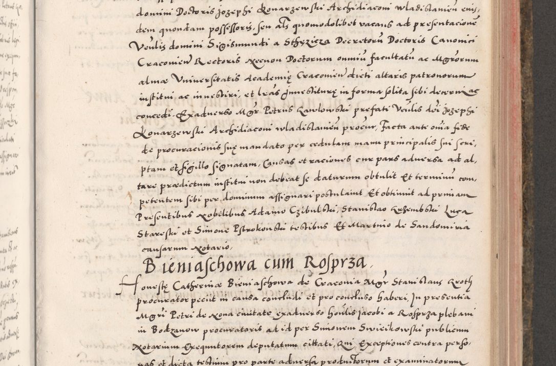 Zdjęcie nr 477 dla obiektu archiwalnego: Acta actorum causarum, sententiarum tam diffinitivarum quam interloquutoriarum, decretorum, obligationum, quietationum, constitutionum procuratorum etc. coram reverendo domino Martino Izdbienski de Russiecz archidiacono Posnaniensi, custode et in spiritualibus vicario generali Cracoviensi, ad annum Domini millesimum quingesimum sexagesimum quintum, cuius indictio octava, pontificatus Pii pape, annus sextus, continuantur