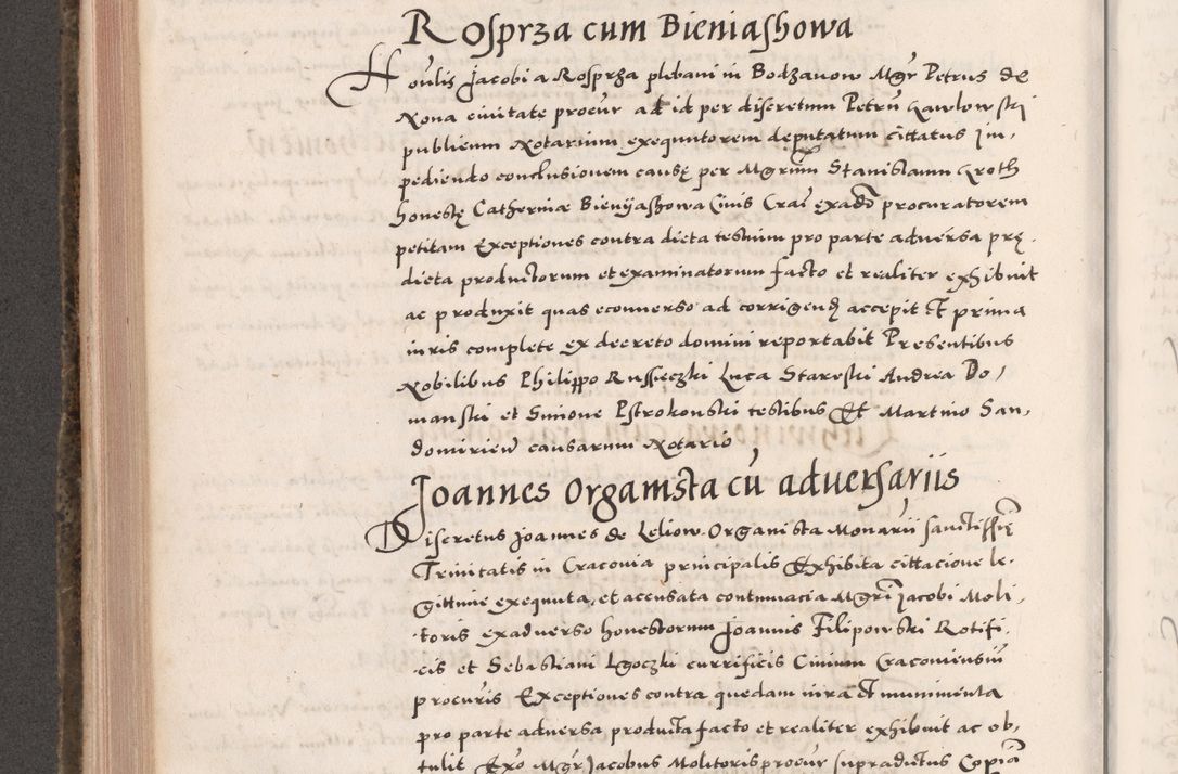Zdjęcie nr 474 dla obiektu archiwalnego: Acta actorum causarum, sententiarum tam diffinitivarum quam interloquutoriarum, decretorum, obligationum, quietationum, constitutionum procuratorum etc. coram reverendo domino Martino Izdbienski de Russiecz archidiacono Posnaniensi, custode et in spiritualibus vicario generali Cracoviensi, ad annum Domini millesimum quingesimum sexagesimum quintum, cuius indictio octava, pontificatus Pii pape, annus sextus, continuantur