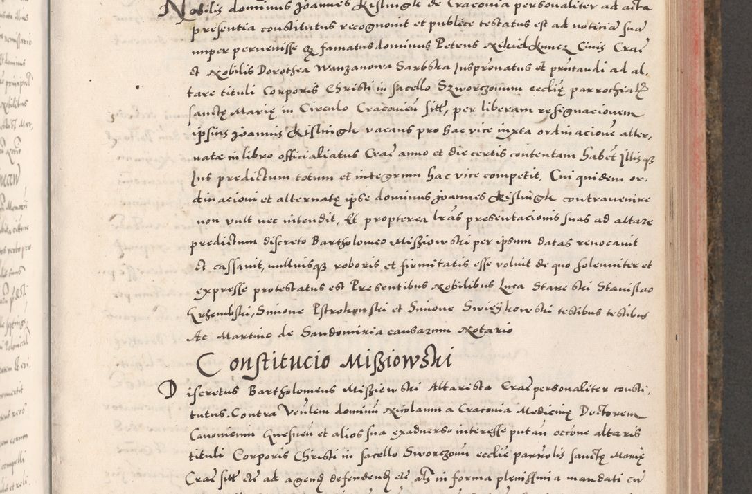 Zdjęcie nr 465 dla obiektu archiwalnego: Acta actorum causarum, sententiarum tam diffinitivarum quam interloquutoriarum, decretorum, obligationum, quietationum, constitutionum procuratorum etc. coram reverendo domino Martino Izdbienski de Russiecz archidiacono Posnaniensi, custode et in spiritualibus vicario generali Cracoviensi, ad annum Domini millesimum quingesimum sexagesimum quintum, cuius indictio octava, pontificatus Pii pape, annus sextus, continuantur