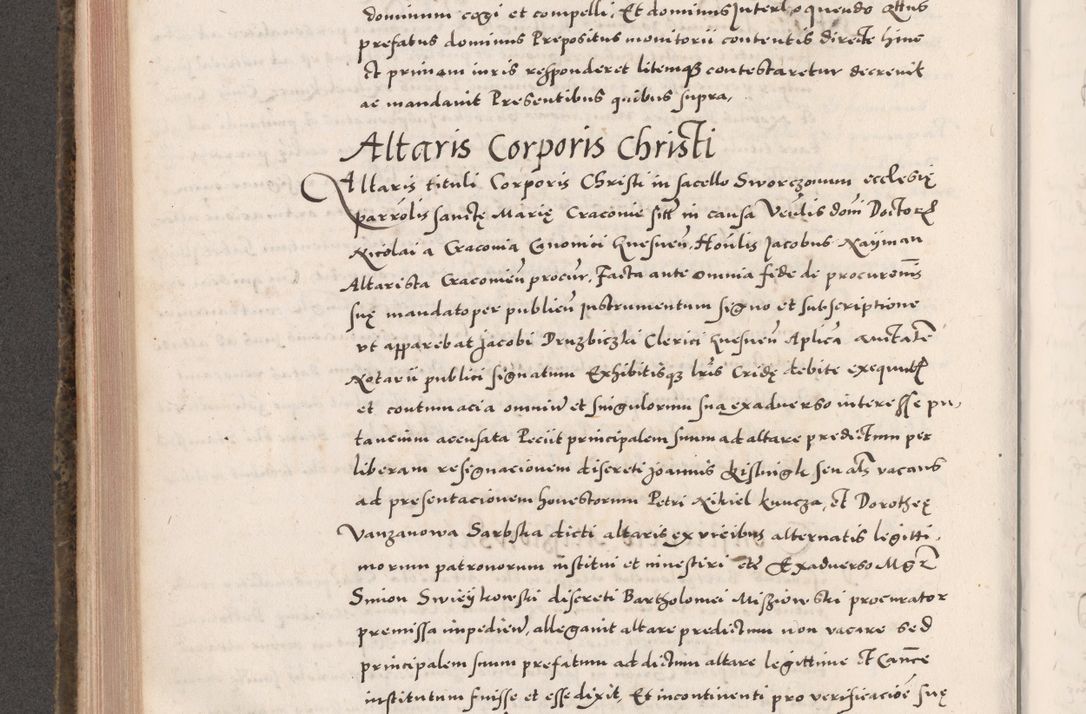 Zdjęcie nr 466 dla obiektu archiwalnego: Acta actorum causarum, sententiarum tam diffinitivarum quam interloquutoriarum, decretorum, obligationum, quietationum, constitutionum procuratorum etc. coram reverendo domino Martino Izdbienski de Russiecz archidiacono Posnaniensi, custode et in spiritualibus vicario generali Cracoviensi, ad annum Domini millesimum quingesimum sexagesimum quintum, cuius indictio octava, pontificatus Pii pape, annus sextus, continuantur