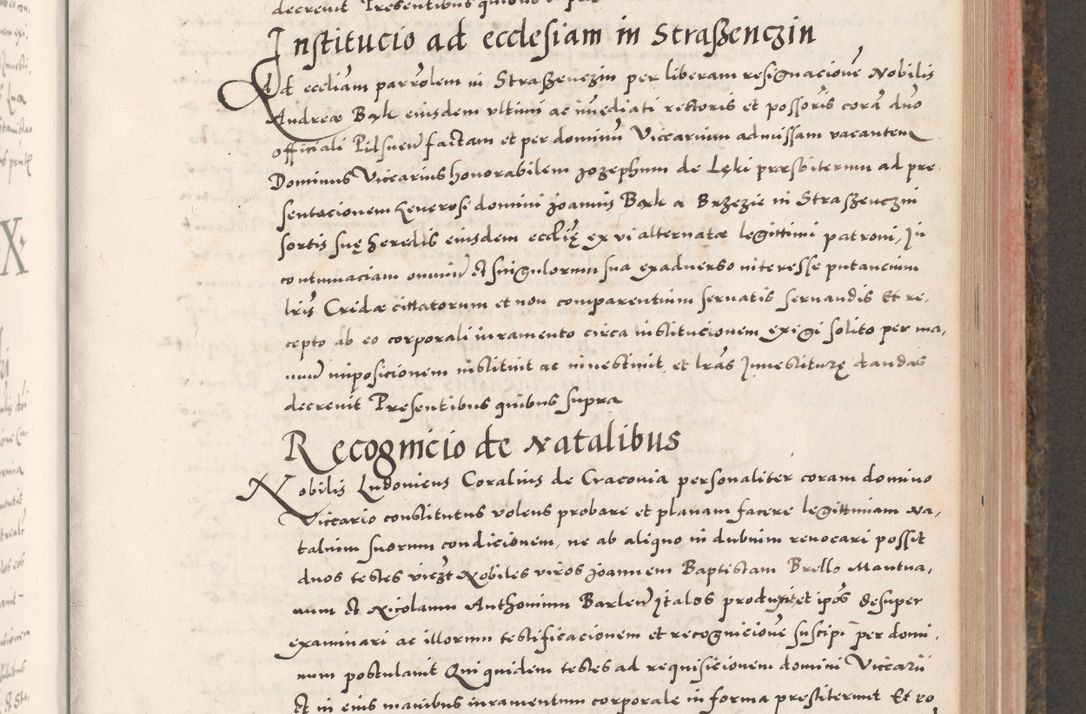 Zdjęcie nr 429 dla obiektu archiwalnego: Acta actorum causarum, sententiarum tam diffinitivarum quam interloquutoriarum, decretorum, obligationum, quietationum, constitutionum procuratorum etc. coram reverendo domino Martino Izdbienski de Russiecz archidiacono Posnaniensi, custode et in spiritualibus vicario generali Cracoviensi, ad annum Domini millesimum quingesimum sexagesimum quintum, cuius indictio octava, pontificatus Pii pape, annus sextus, continuantur