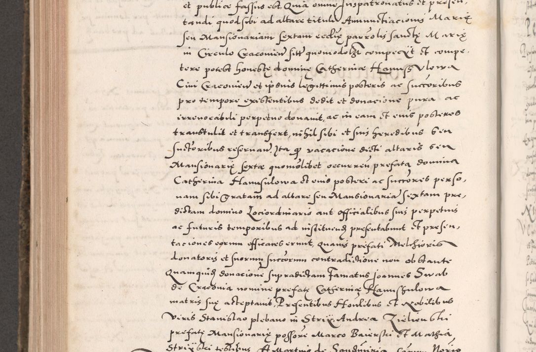 Zdjęcie nr 810 dla obiektu archiwalnego: Acta actorum causarum, sententiarum tam diffinitivarum quam interloquutoriarum, decretorum, obligationum, quietationum, constitutionum procuratorum etc. coram reverendo domino Martino Izdbienski de Russiecz archidiacono Posnaniensi, custode et in spiritualibus vicario generali Cracoviensi, ad annum Domini millesimum quingesimum sexagesimum quintum, cuius indictio octava, pontificatus Pii pape, annus sextus, continuantur
