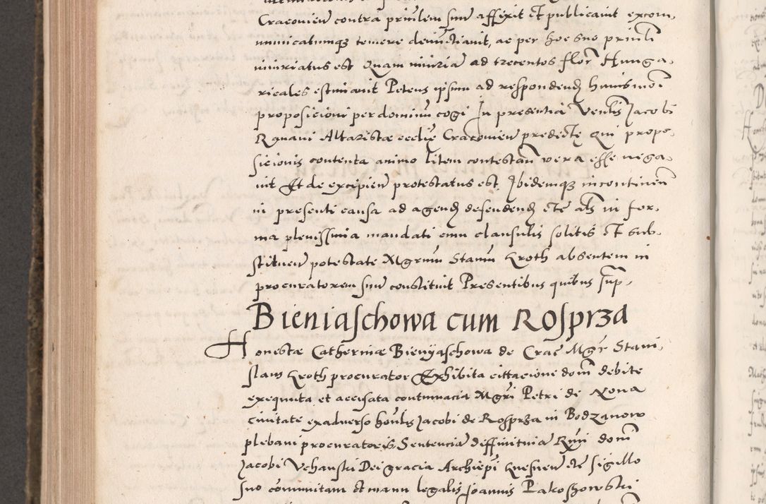 Zdjęcie nr 808 dla obiektu archiwalnego: Acta actorum causarum, sententiarum tam diffinitivarum quam interloquutoriarum, decretorum, obligationum, quietationum, constitutionum procuratorum etc. coram reverendo domino Martino Izdbienski de Russiecz archidiacono Posnaniensi, custode et in spiritualibus vicario generali Cracoviensi, ad annum Domini millesimum quingesimum sexagesimum quintum, cuius indictio octava, pontificatus Pii pape, annus sextus, continuantur