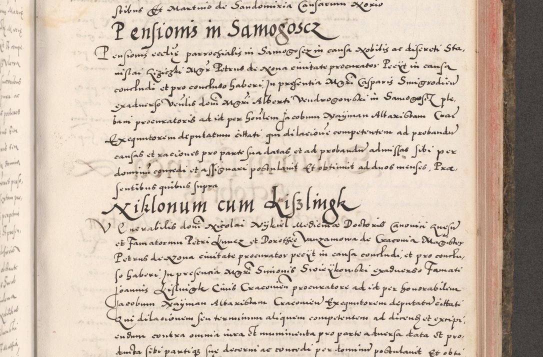Zdjęcie nr 811 dla obiektu archiwalnego: Acta actorum causarum, sententiarum tam diffinitivarum quam interloquutoriarum, decretorum, obligationum, quietationum, constitutionum procuratorum etc. coram reverendo domino Martino Izdbienski de Russiecz archidiacono Posnaniensi, custode et in spiritualibus vicario generali Cracoviensi, ad annum Domini millesimum quingesimum sexagesimum quintum, cuius indictio octava, pontificatus Pii pape, annus sextus, continuantur